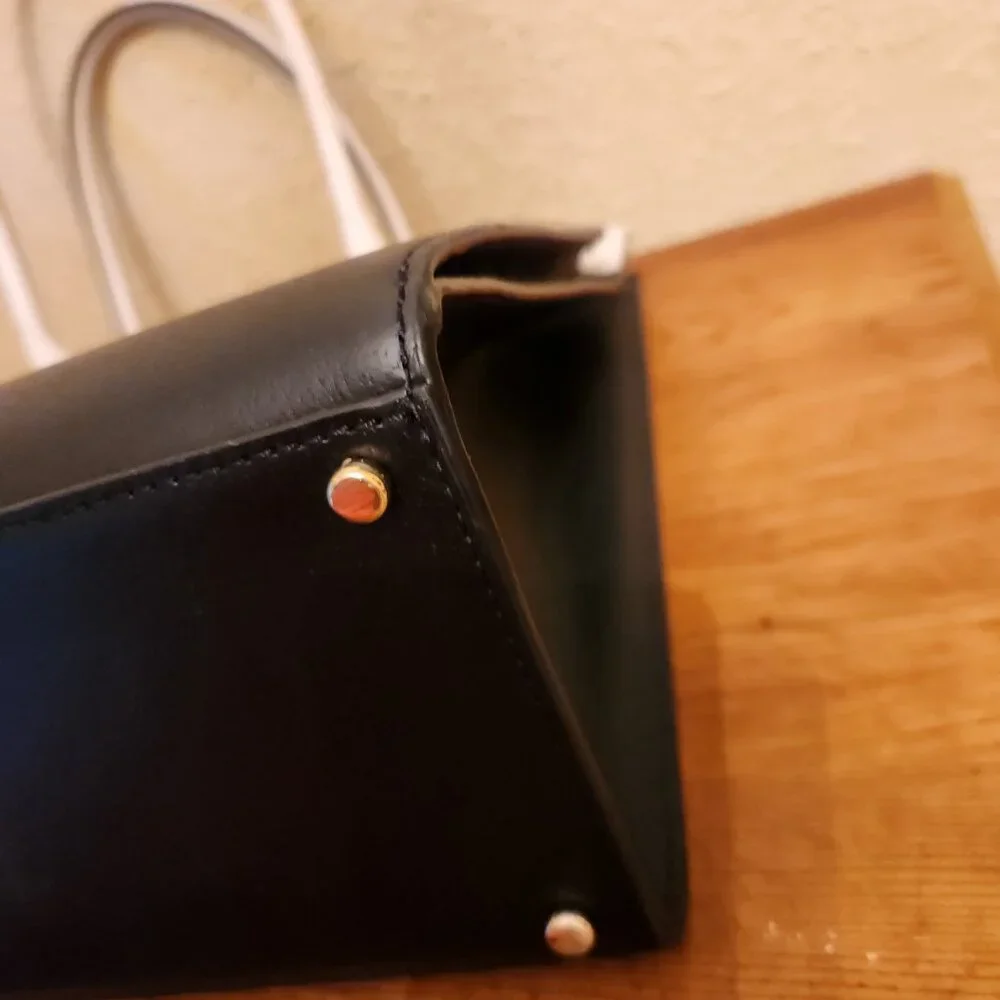 Kate Spade NY Grove Street Black Leather Tote Bag